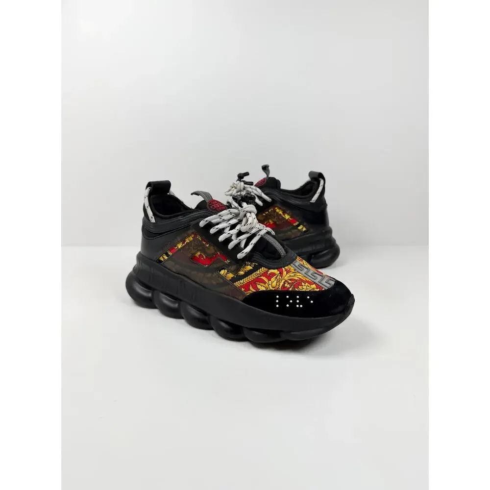 Size 43EU/10US - Versace Chain Reaction Black